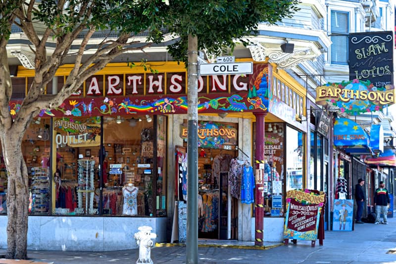 San Francisco California Haight Ashbury, Peace And Love Revisited